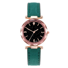 Load image into Gallery viewer, Leather Casual Fashion Watch high quality Analog Quartz Starry Sky women Wristwatch