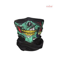 Load image into Gallery viewer, Boys Fashion Skull Print Multi Functional Half Face mask