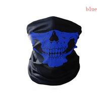 Load image into Gallery viewer, Boys Fashion Skull Print Multi Functional Half Face mask