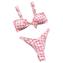 Load image into Gallery viewer, Women Plunge Polyester Back Closure Wire Free Solid Pattern Sexy Brief Bra