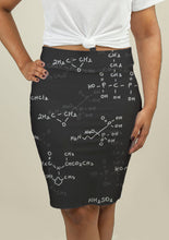 Load image into Gallery viewer, Pencil Skirt with Seamless pattern