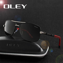 Load image into Gallery viewer, OLEY Brand Polarized Sunglasses Men New Fashion Eyes Protect Sun Glasses With Accessories Unisex driving goggles oculos de sol