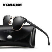 Load image into Gallery viewer, YOOSKE Classic Polarized Sunglasses Men Women Retro Brand Designer High Quality Sun Glasses Female Male Fashion Mirror Sunglass