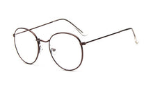 Load image into Gallery viewer, Computer Glasses 2018 Eyewear Frame Anti Blue Light Game Glasses Anti Glare Eyeglasses Frame Women Round Clear Lens Glasses 5029