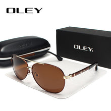 Load image into Gallery viewer, OLEY Brand Sunglasses Men Polarized Fashion Classic Pilot Sun Glasses Fishing Driving Goggles Shades For Men/Wome Y7005