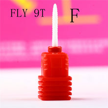 Load image into Gallery viewer, Milling Cutter For Manicure Ceramic Mill Manicure Machine Set Cutter For Pedicure Electric Nail Files Nail Drill Bit Feecy