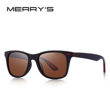 Load image into Gallery viewer, MERRYS DESIGN Men Women Classic Retro Rivet Polarized Sunglasses Lighter Design Square Frame 100% UV Protection S8508