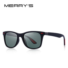 Load image into Gallery viewer, MERRYS DESIGN Men Women Classic Retro Rivet Polarized Sunglasses Lighter Design Square Frame 100% UV Protection S8508