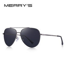Load image into Gallery viewer, MERRYS DESIGN Men Classic Pilot Sunglasses Aviation Frame HD Polarized Sun glasses For Men Driving UV400 Protection S8138