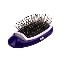 Load image into Gallery viewer, Portable Electric Ionic Hairbrush Negative Ions Hair Comb Brush Hair Modeling Styling Hairbrush