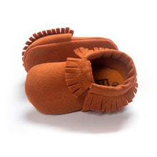 Load image into Gallery viewer, 2019 PU Suede Leather Newborn Baby Moccasins Shoes Soft Soled Non-slip Crib First Walker