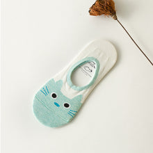 Load image into Gallery viewer, 5 Pairs/lot Women Socks Candy Color Small Animal Cartoon Pattern Boat Sock for Summer Breathable Casual Girls Funny Fashion