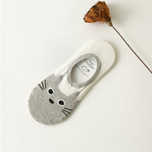 Load image into Gallery viewer, 5 Pairs/lot Women Socks Candy Color Small Animal Cartoon Pattern Boat Sock for Summer Breathable Casual Girls Funny Fashion