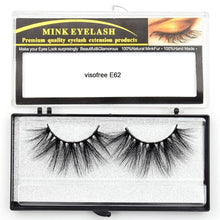 Load image into Gallery viewer, Visofree Eyelashes Mink Eyelashes Criss-cross Strands Cruelty Free High Volume Mink Lashes Soft Dramatic Eye lashes E80 Makeup