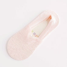 Load image into Gallery viewer, 1 Pair Fashion Women Girls ECMLN Summer Socks Style Lace Flower Short Sock Antiskid Invisible Ankle Socks 2019 Sox
