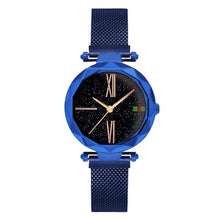 Load image into Gallery viewer, Women Casual Watches Black Stylish Starry Sky Magnet Buckle Elegant Lady Watch Fashion Hot Women Gift Clock School Student