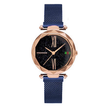 Load image into Gallery viewer, Women Casual Watches Black Stylish Starry Sky Magnet Buckle Elegant Lady Watch Fashion Hot Women Gift Clock School Student