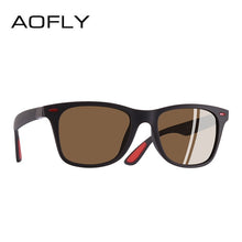 Load image into Gallery viewer, AOFLY NEW DESIGN Ultralight TR90 Polarized Sunglasses Men Women Driving Square Style Sun Glasses Male Goggle UV400 Gafas De Sol
