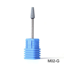 Load image into Gallery viewer, 1pcs Opt 16 Type Rubber Silicone Ceramic Milling Burr Nail Art Cutter Polishing Buffer Files Electric Machine Drill Bit TR065