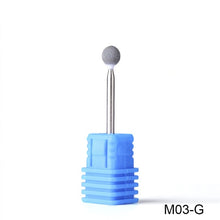 Load image into Gallery viewer, 1pcs Opt 16 Type Rubber Silicone Ceramic Milling Burr Nail Art Cutter Polishing Buffer Files Electric Machine Drill Bit TR065
