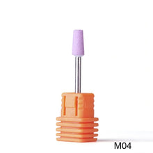 Load image into Gallery viewer, 1pcs Opt 16 Type Rubber Silicone Ceramic Milling Burr Nail Art Cutter Polishing Buffer Files Electric Machine Drill Bit TR065