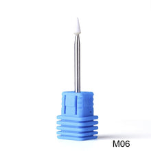 Load image into Gallery viewer, 1pcs Opt 16 Type Rubber Silicone Ceramic Milling Burr Nail Art Cutter Polishing Buffer Files Electric Machine Drill Bit TR065