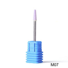 Load image into Gallery viewer, 1pcs Opt 16 Type Rubber Silicone Ceramic Milling Burr Nail Art Cutter Polishing Buffer Files Electric Machine Drill Bit TR065