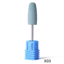 Load image into Gallery viewer, 1pcs Opt 16 Type Rubber Silicone Ceramic Milling Burr Nail Art Cutter Polishing Buffer Files Electric Machine Drill Bit TR065