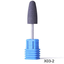 Load image into Gallery viewer, 1pcs Opt 16 Type Rubber Silicone Ceramic Milling Burr Nail Art Cutter Polishing Buffer Files Electric Machine Drill Bit TR065