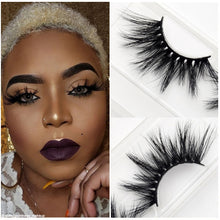 Load image into Gallery viewer, Visofree Eyelashes Mink Eyelashes Criss-cross Strands Cruelty Free High Volume Mink Lashes Soft Dramatic Eye lashes E80 Makeup