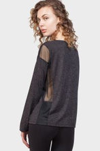Load image into Gallery viewer, MESH PANEL SWEATSHIRT