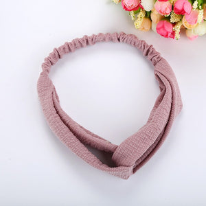 High Quality Fashion Women Acrylic material Turban Twist Knot Head Wrap Headband