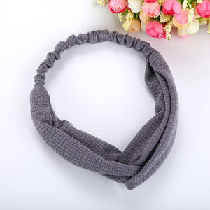High Quality Fashion Women Acrylic material Turban Twist Knot Head Wrap Headband