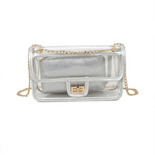 Load image into Gallery viewer, Clear Crossbody Transparent Purse PVC Chain One Shoulder Bag