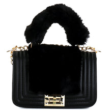 Load image into Gallery viewer, Faux Fur Handle Bag Fashion Crossbody Bag for Women