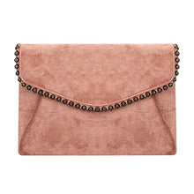 Load image into Gallery viewer, Metal Beads studded Flip Purse Women Crossbody Bag with chain