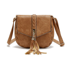 Load image into Gallery viewer, New model Soft Leather Tassels Crossbody Bag for Women