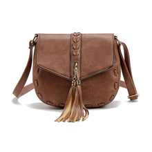 Load image into Gallery viewer, New model Soft Leather Tassels Crossbody Bag for Women