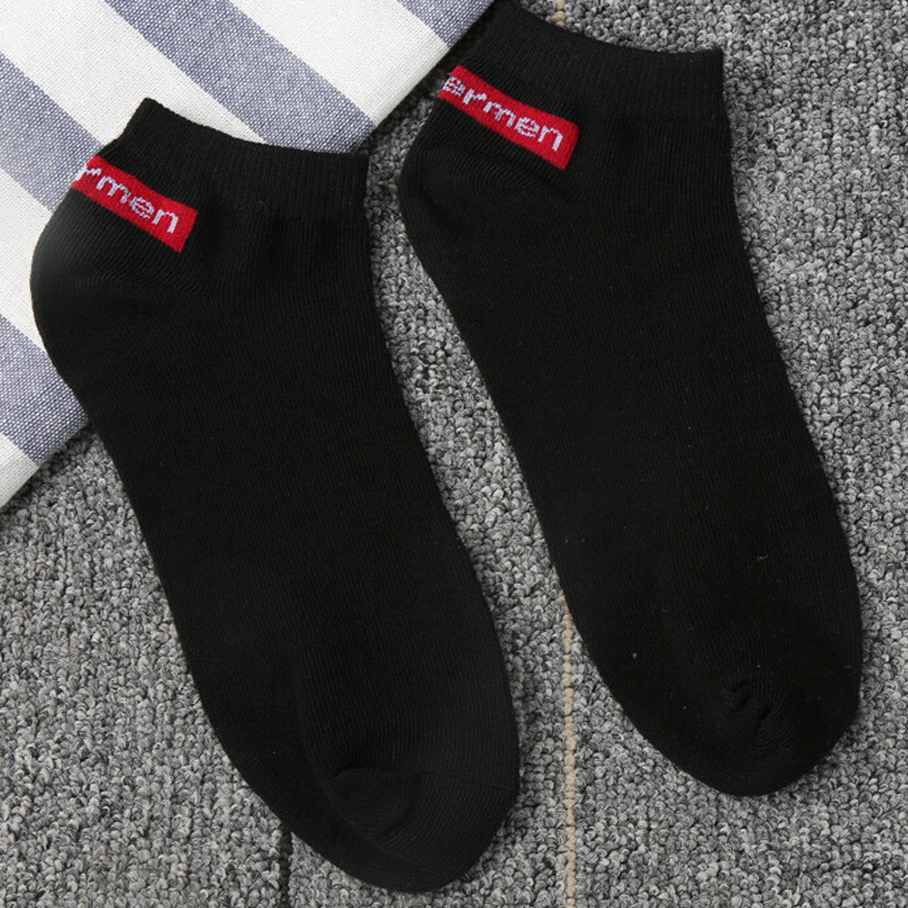 Unisex pleasant Stripe Cotton Sock pantofle Short Ankle Socks fashion christmas socks