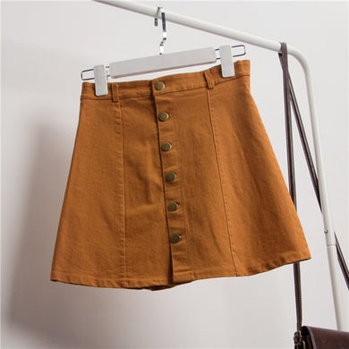 Women Sexy Waist Skirt Mini Trendy Fashion Solid Look