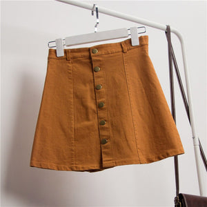 Women Sexy Waist Skirt Mini Trendy Fashion Solid Look