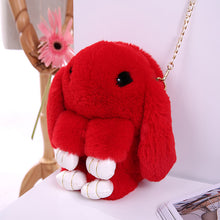 Load image into Gallery viewer, Rabbit Wool Small Crossbody Bag for Women Children