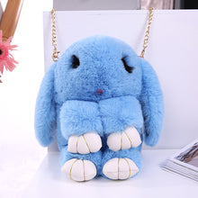 Load image into Gallery viewer, Rabbit Wool Small Crossbody Bag for Women Children