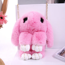 Load image into Gallery viewer, Rabbit Wool Small Crossbody Bag for Women Children