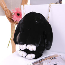 Load image into Gallery viewer, Rabbit Wool Small Crossbody Bag for Women Children