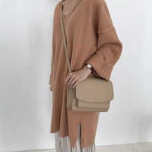 Load image into Gallery viewer, Leather Bag soft surface Dual Shelves Women Crossbody Bag