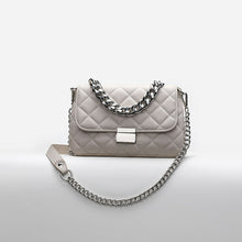 Load image into Gallery viewer, Women Pure Leather Quilted Bag with Handle Chain and Crossbody Bag