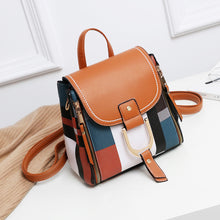 Load image into Gallery viewer, Fashion Beautiful Rainbow Box Magnetic Lock Women Mini Backpack