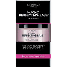 Load image into Gallery viewer, Amazon.com : L&#39;Oreal Paris Magic Perfecting Base Face Primer, Instantly Smoothes Lines, Mattifies Skin &amp; Hides Pores, Improves Makeup&#39;s Staying Power, Suitable for All Skin Types, Dermatologist Tested, 0.5 fl. oz. : Foundation Primers : Beauty