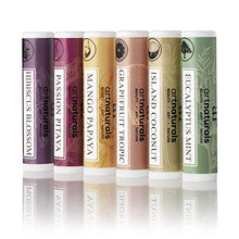 Load image into Gallery viewer, Amazon.com : ArtNaturals Natural Lip Balm Beeswax - (6 x .15 Oz / 4.25g) - Gift Set of Assorted Flavors - Chapstick for Dry, Chapped &amp; Cracked lips - Lip Repair with Aloe Vera, Coconut, Castor &amp; Jojoba Oil : Beauty